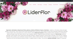 Desktop Screenshot of liderflor.com